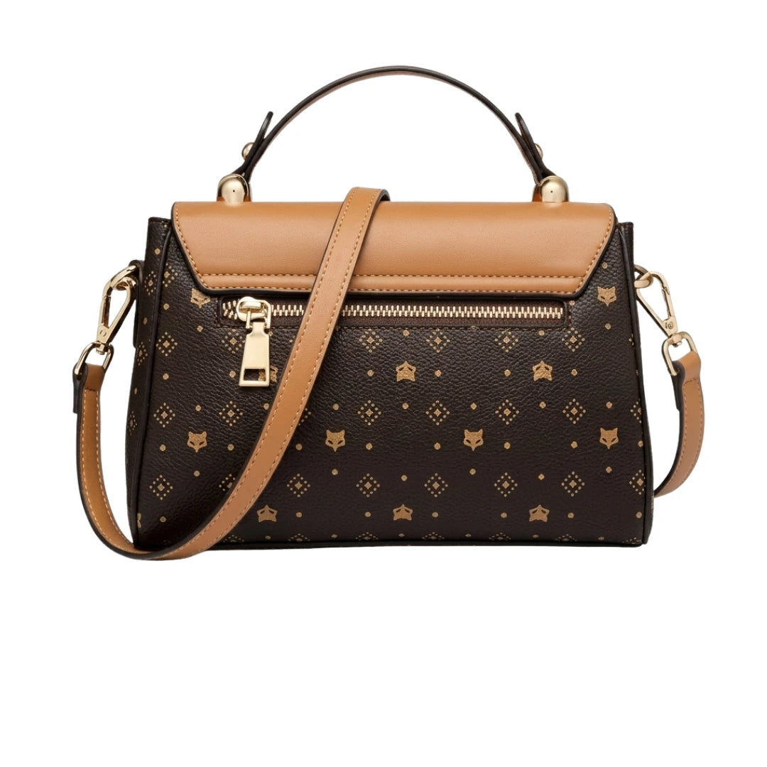 Bolsa feminina Alba Bronstrup com estilo vintage