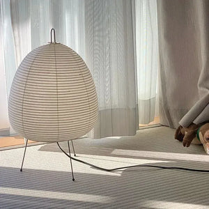 Luminária de Mesa Japonesa Zen Refisher — ângulo superior