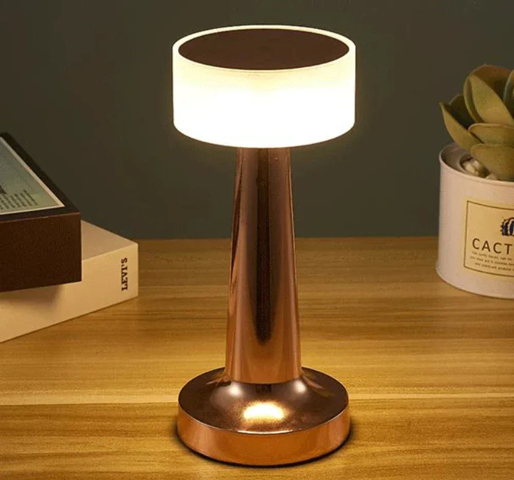 Luminária de Mesa Sem Fio Torre Recarregável Refisher — composição decorativa